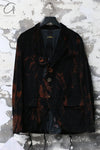 ARCHIVIO J.M.Ribot 24 Autumn/Winter Handmade Bleached Suit Jacket Italy AJM-G15/VB/BLEACHED-0 Black